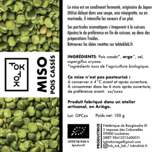 Miso Pois Cassés