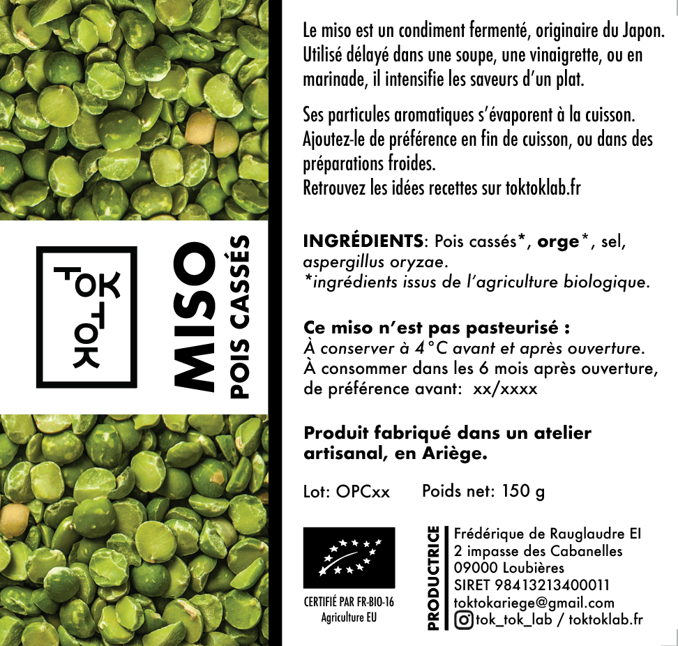 Miso Pois Cassés