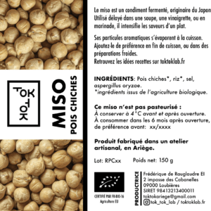 Miso Pois Chiches